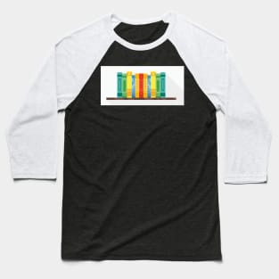 Books Rack Shelf Baseball T-Shirt